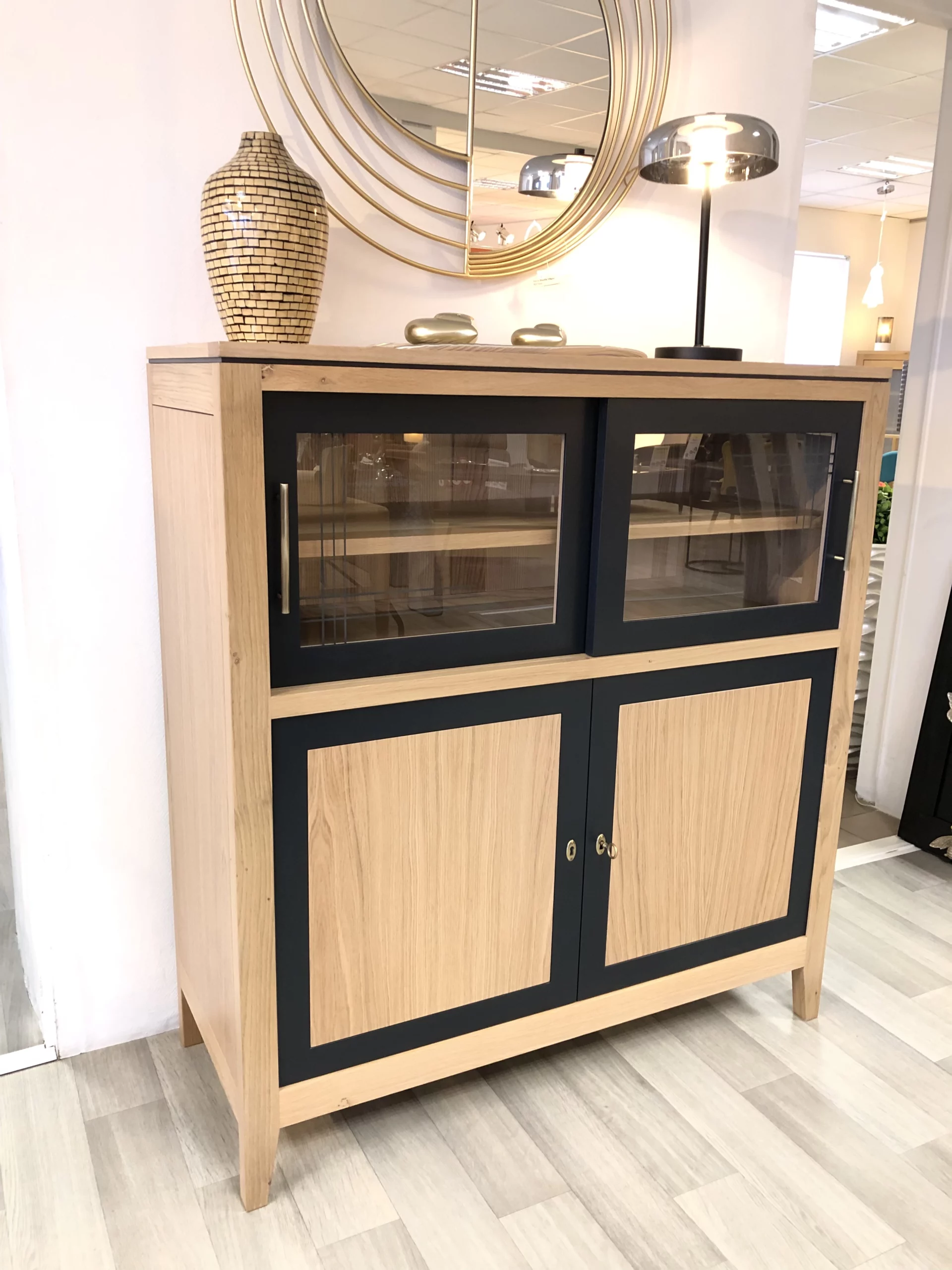 Le 3/4 Chalonnais Chêne et Bleu nuit – Image 2