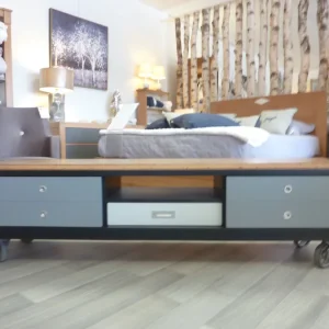 Meuble "Alter Ego" double face, séparateur de pièce