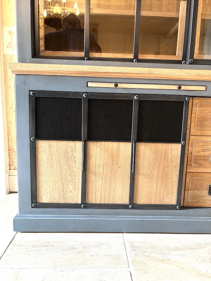 Meuble d'Orangerie - bibliothèque Bleu océan – Image 5