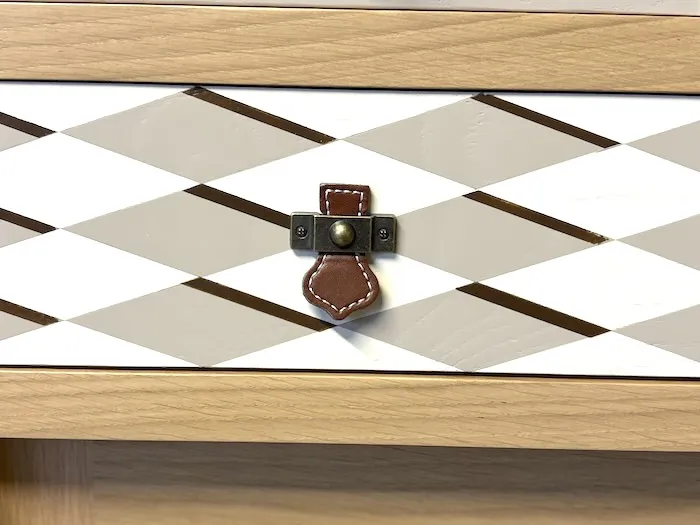 Bibus 2 tiroirs Ellipse 2 portes coulissantes gris & chocolat – Image 7