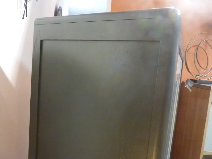 Bonnetière vitrée Louisiane Style contemporain en chêne – Image 3