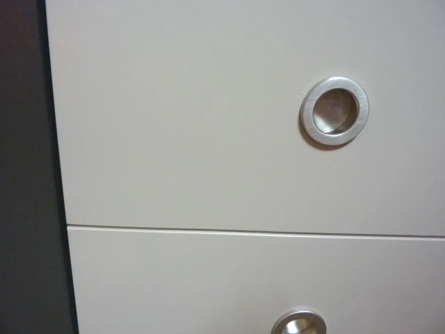 Bonnetière vitrée Louisiane Style contemporain en chêne – Image 4