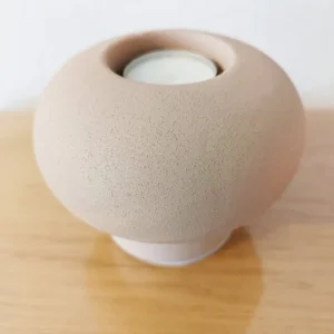 Bougeoir Radon rosé