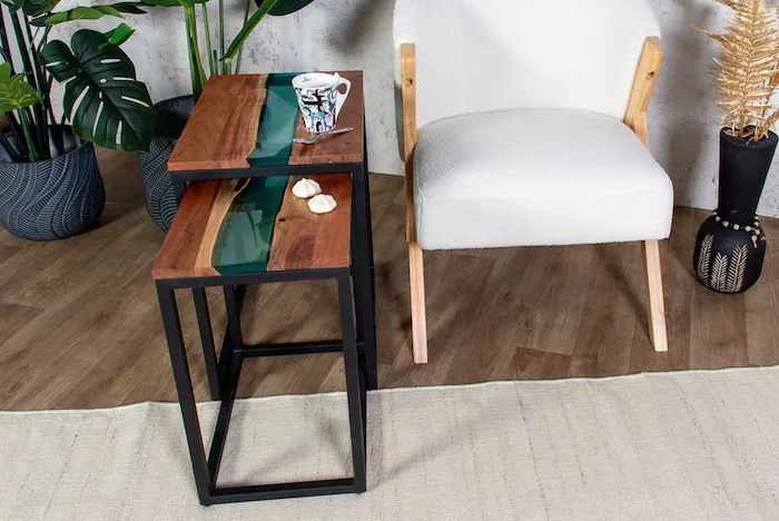 Bout de canapé - Table gigogne River – Image 4