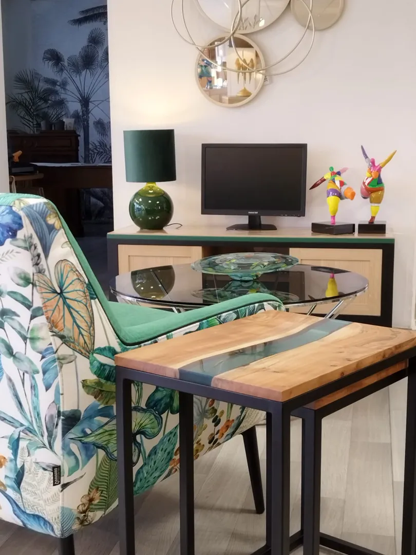 Bout de canapé - Table gigogne River – Image 5