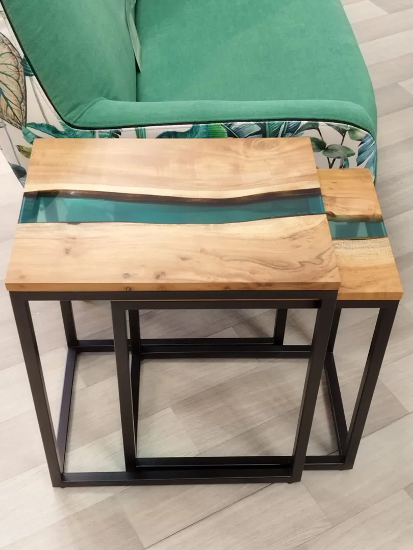 Bout de canapé - Table gigogne River