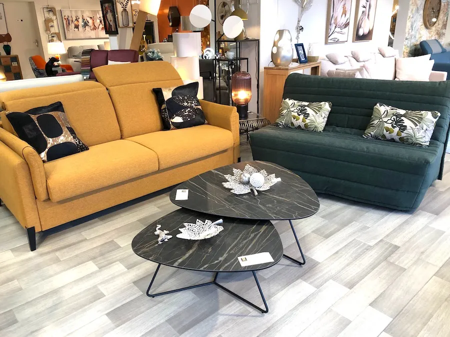 Canapé Convertible BZ Céline vert – Image 10