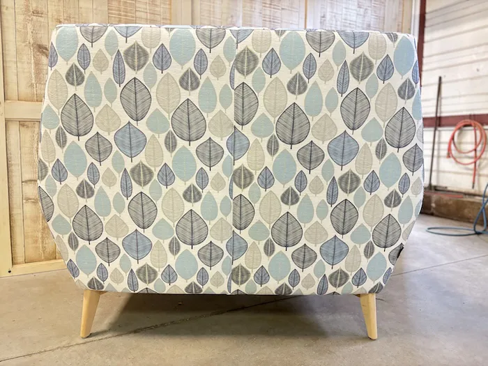 Canapé Catania Beige et Bleu – Image 4