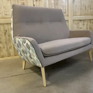 Canapé Catania Beige et Bleu