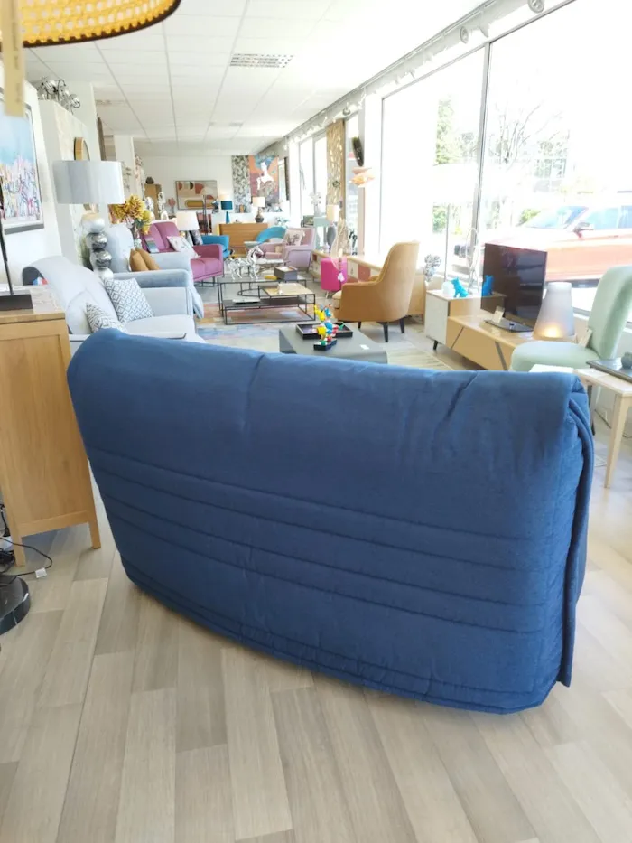 Canapé Convertible BZ Céline bleu – Image 5