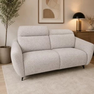 Canapé Convertible Chéri tissu beige