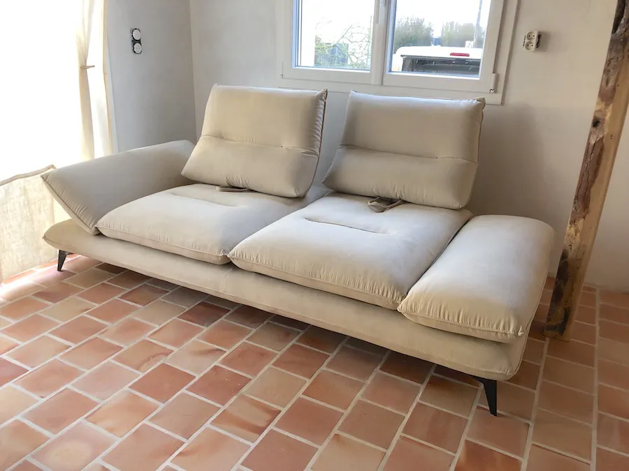 Canapé Libra confort modulable beige – Image 4