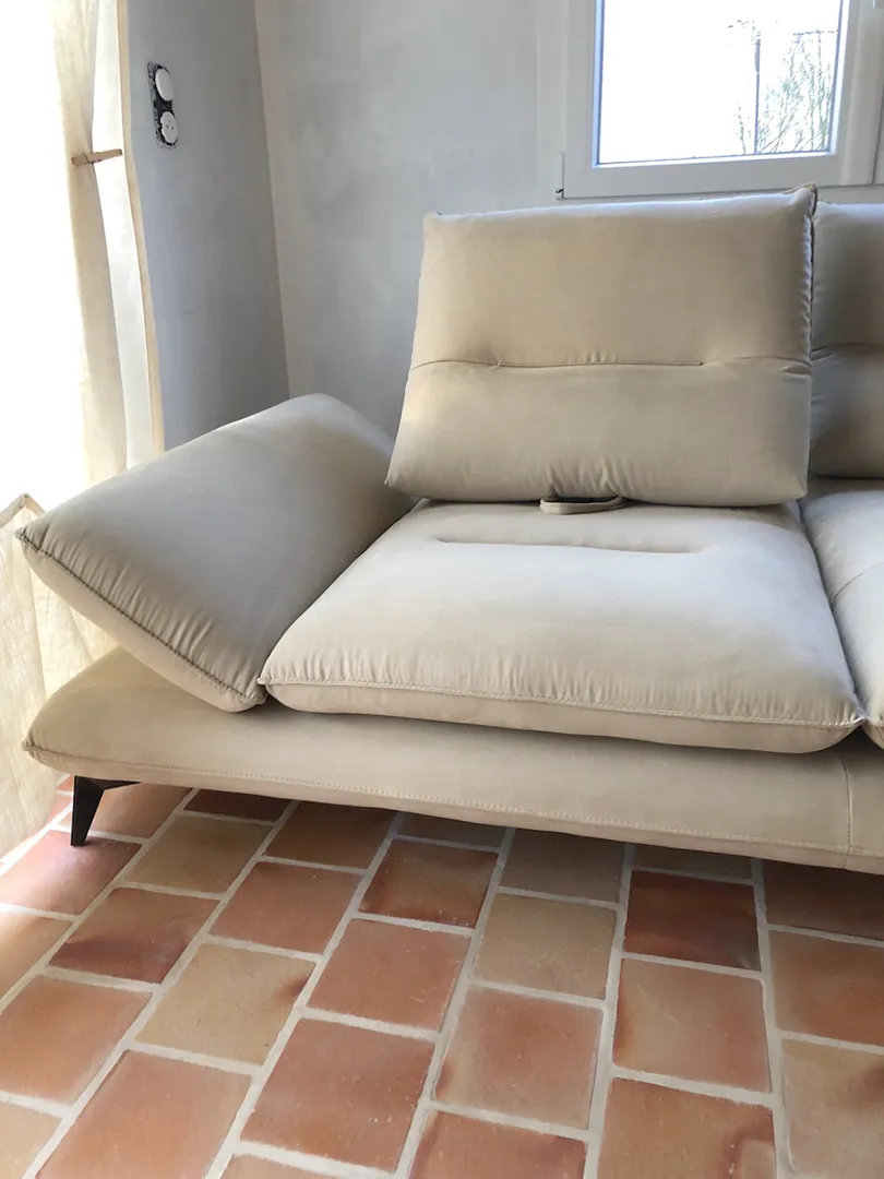 Canapé Libra confort modulable beige – Image 2