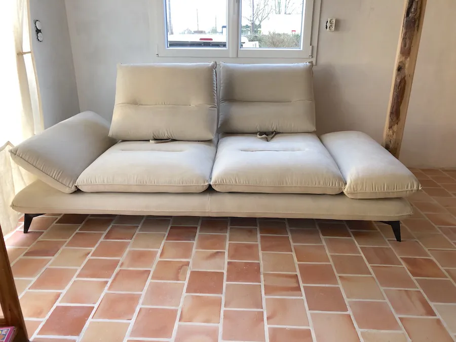 Canapé Libra confort modulable beige