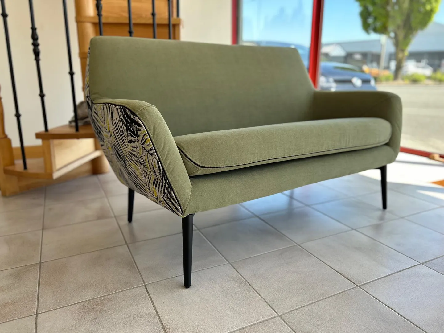 Canapé Monza vert kaki