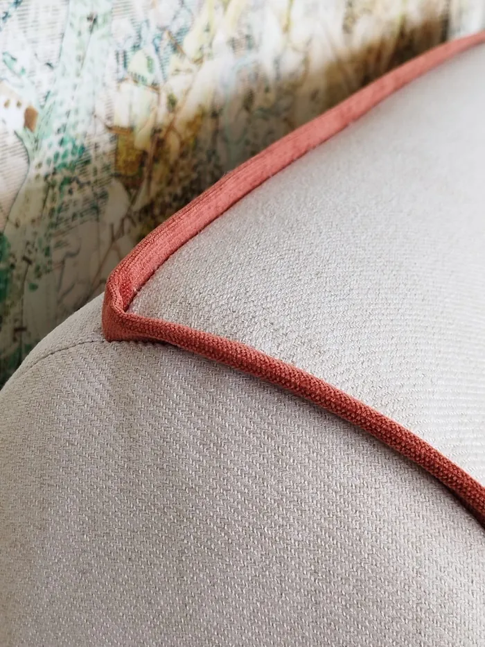 Canapé Convertible Turin ivoire terracotta – Image 6