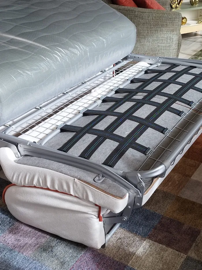 Canapé Convertible Turin ivoire terracotta – Image 4