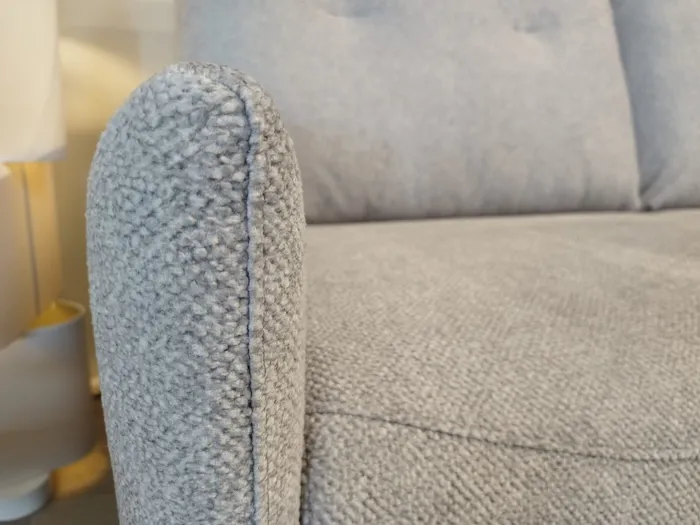 Canapé Convertible Tommy tissu Bubble gris – Image 6