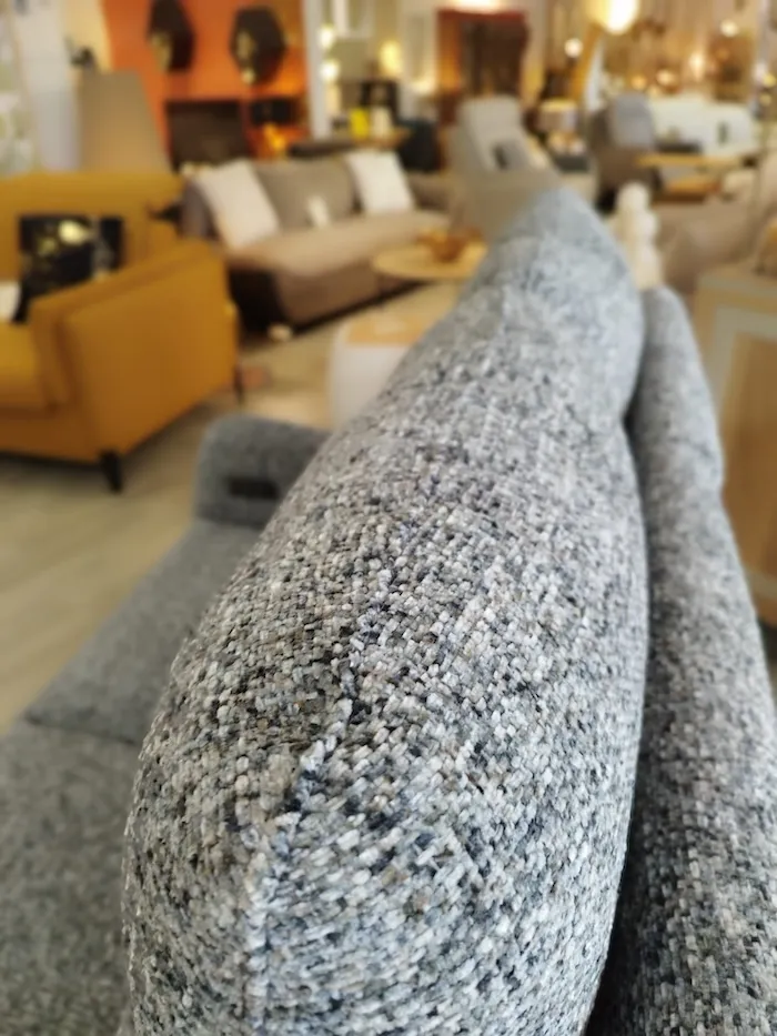 Petit canapé relaxation Oliver 2 places gris – Image 5