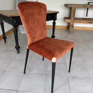 Chaise Francine Rouille