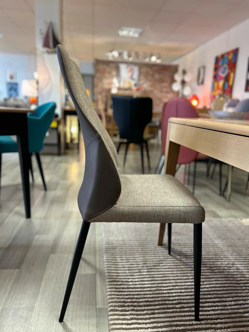 Chaise Mathilde marron – Image 5