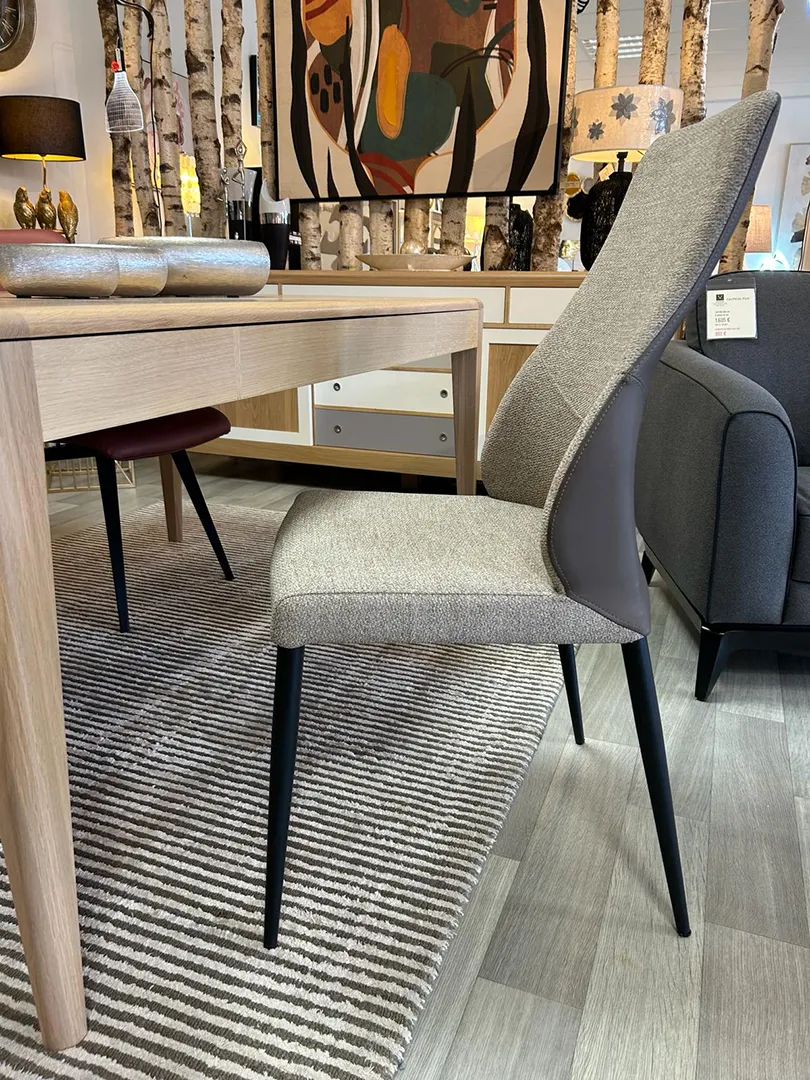 Chaise Mathilde marron – Image 4