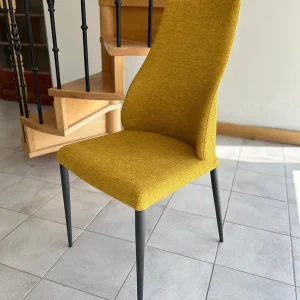 Chaise Mathilde moutarde Seattle