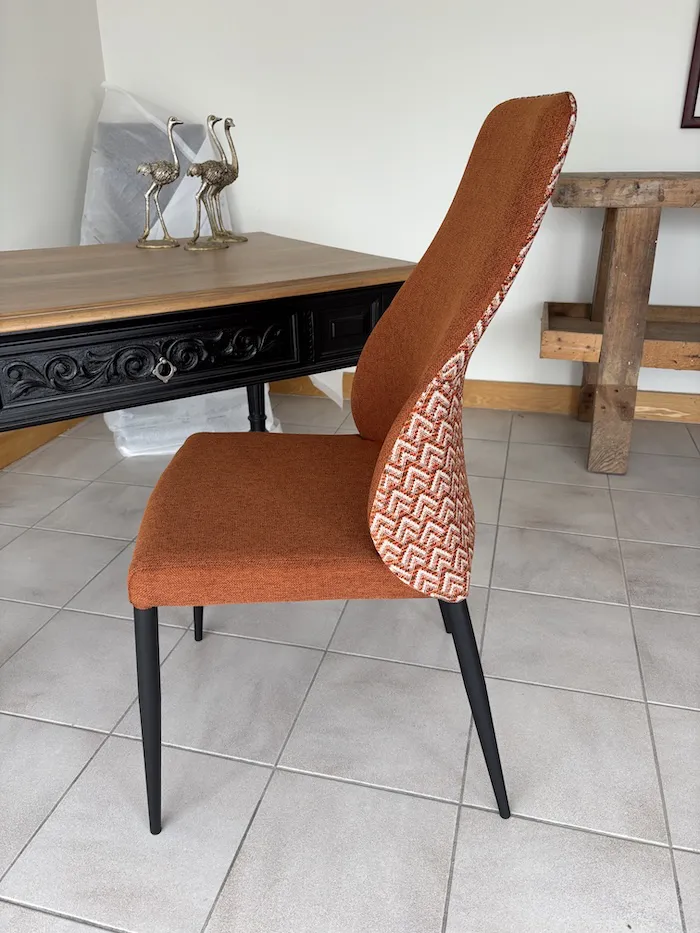 Chaise Mathilde Orange Déco – Image 6