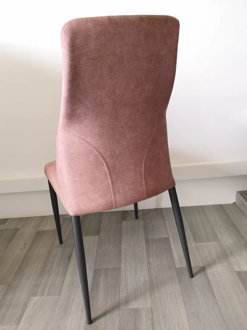 Chaise Mathilde rose – Image 3