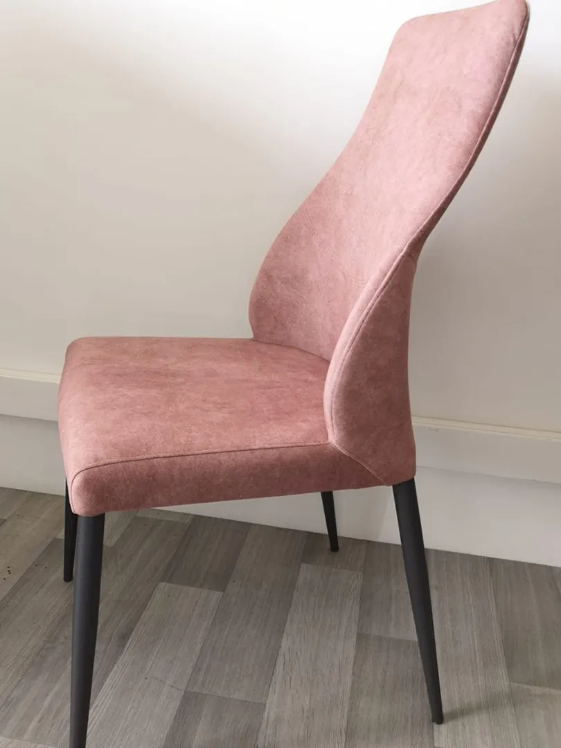 Chaise Mathilde rose – Image 6