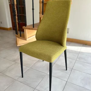 Chaise verte grand confort