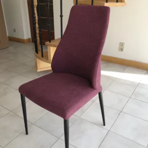 chaise framboise