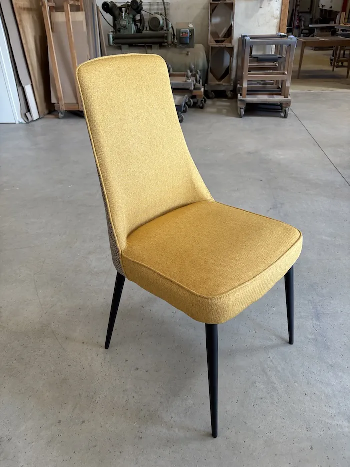 Chaise Nadine moutarde – Image 5