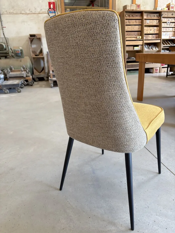 Chaise Nadine moutarde – Image 3