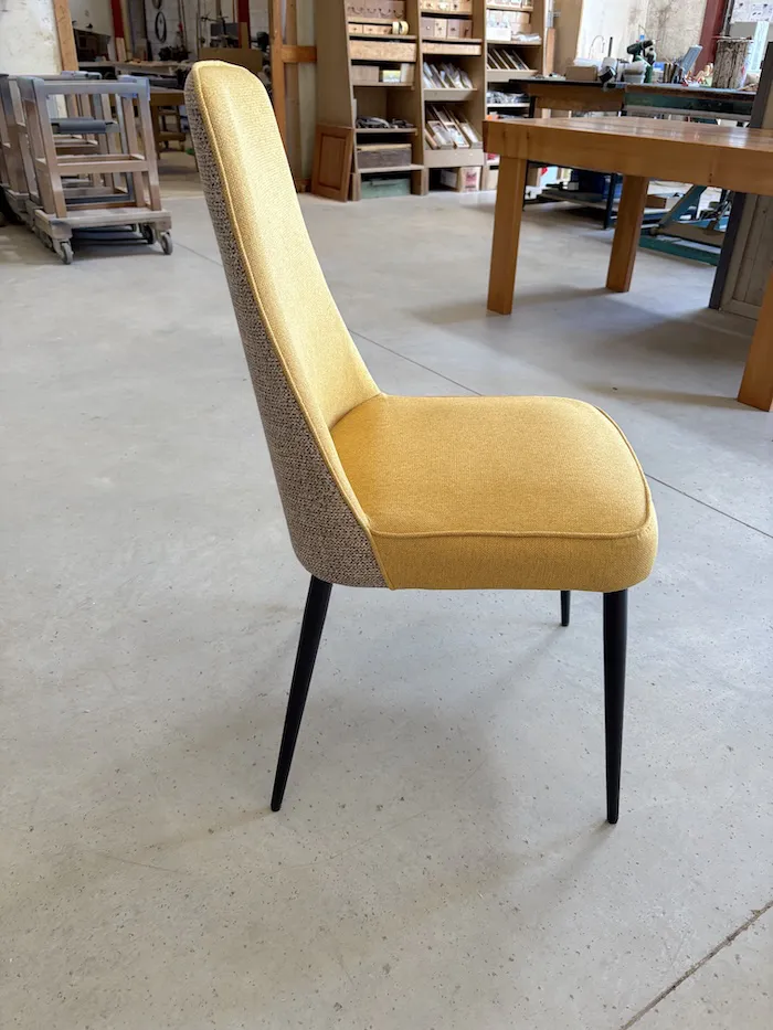 Chaise Nadine moutarde – Image 2