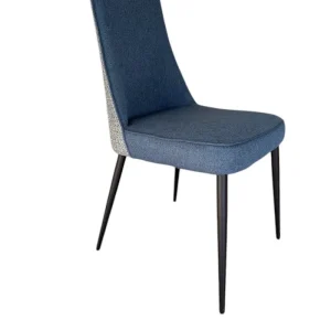 Chaise Nadine bleue