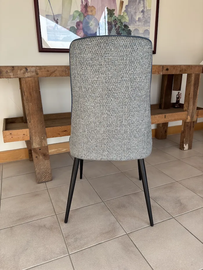 Chaise Nadine bleue – Image 9