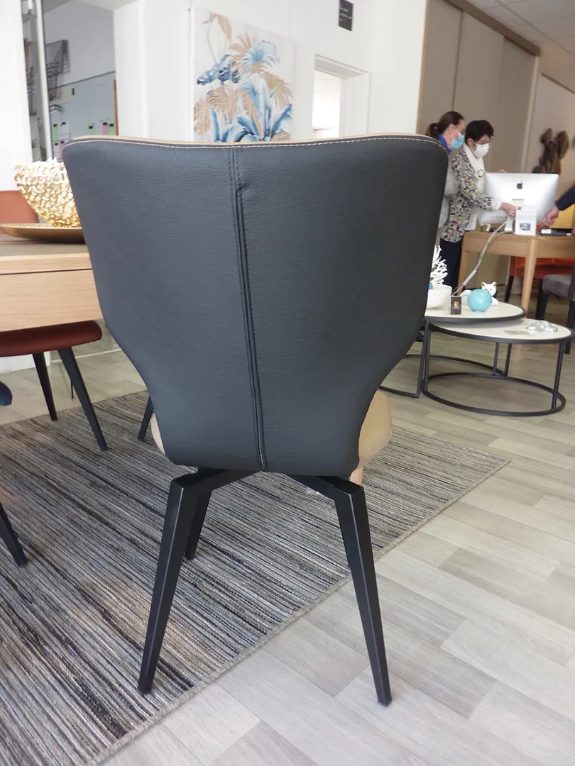 Chaise Neo rotative taupe – Image 5