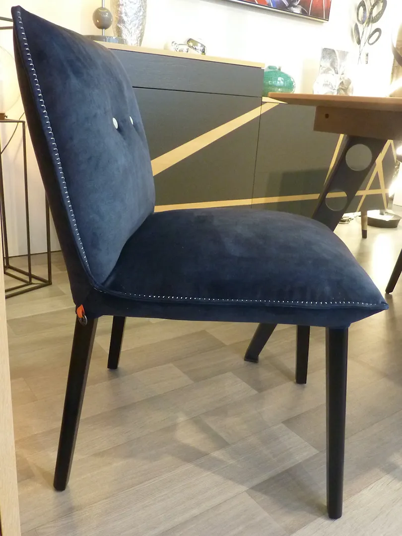 Chaise Soda bleu marine – Image 4