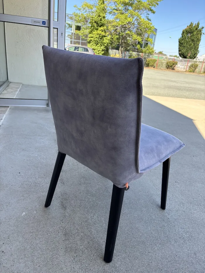 Chaise Soda gris moyen – Image 7