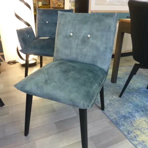 Chaise Soda turquoise