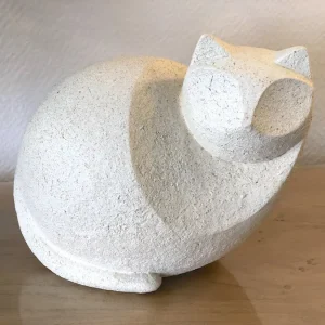 Déco Chat Géa blanc