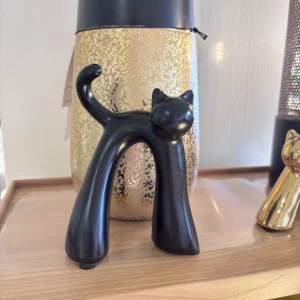 Petit chat noir déco