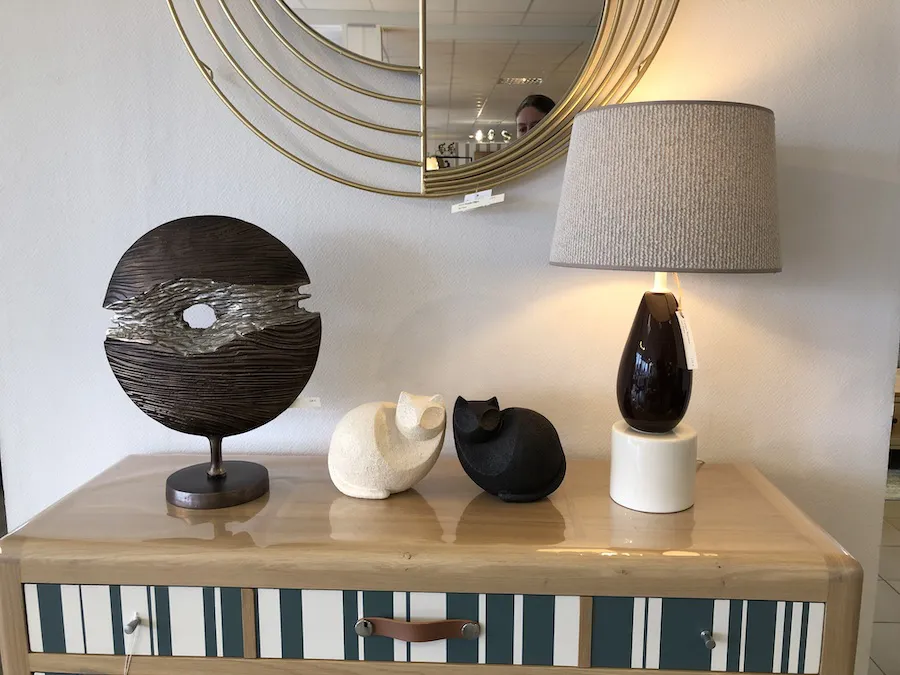 Déco Chat Géa blanc – Image 3