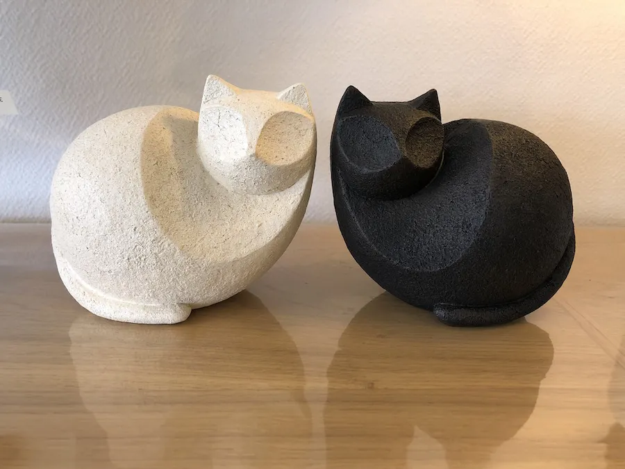 Déco Chat Géa blanc – Image 2