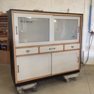 Chef Marcel noir et gris terreux