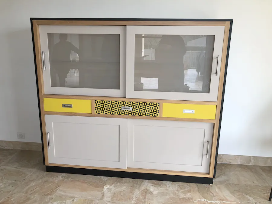 Chef Marcel noir et moutarde