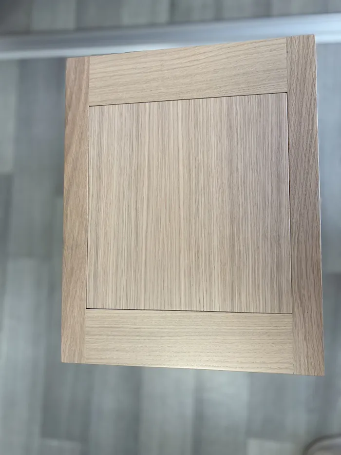 Table de chevet Ellipse liseré orange – Image 7