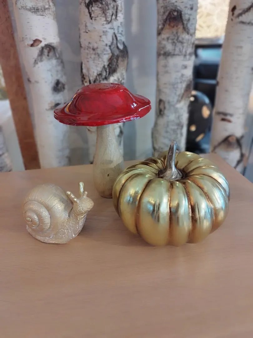 Décoration Citrouille dorée – Image 5