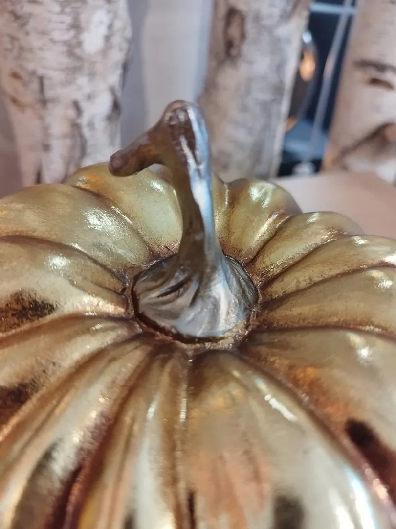 Décoration Citrouille dorée – Image 3